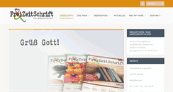 Desktop Screenshot of freizeitschrift.de